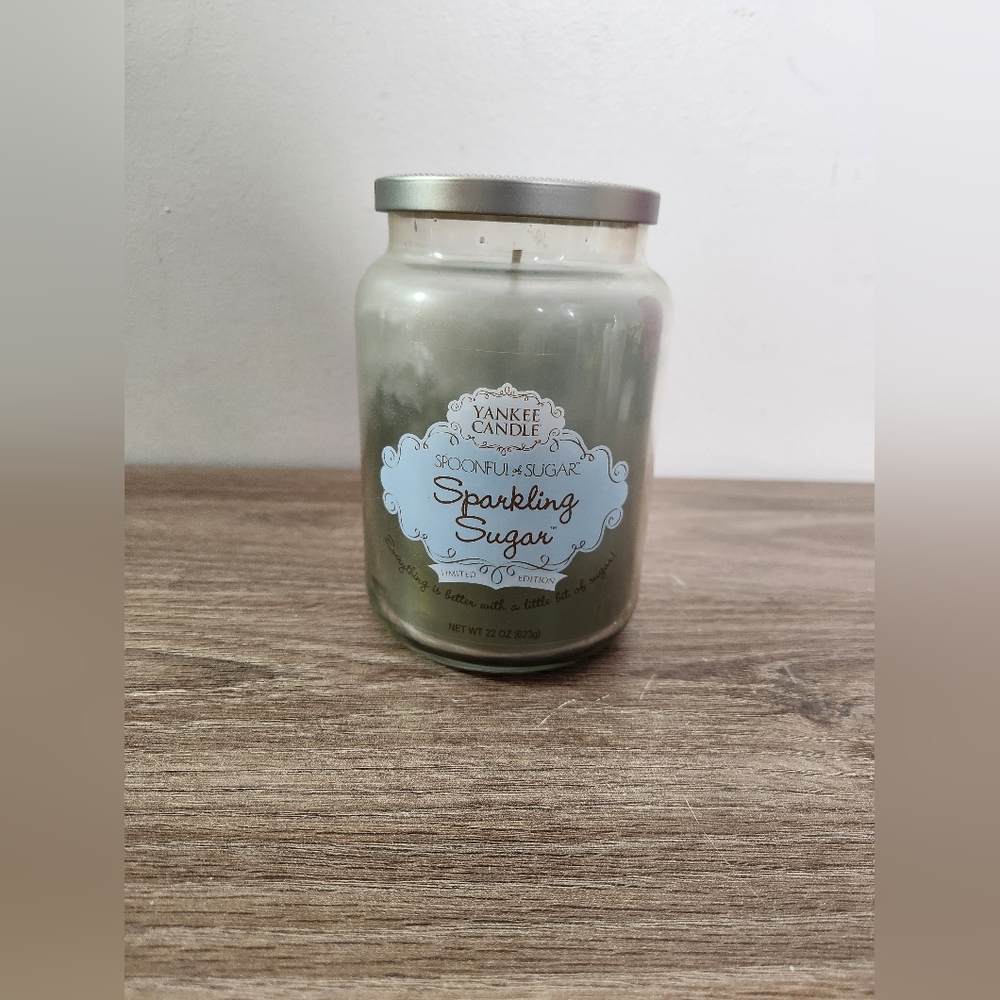 Yankee Candle Spoonful of Sugar Sparkling Sugar Limited Edition